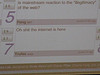 the screen @ roflcon 2010