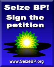 Seize BP Petition button
