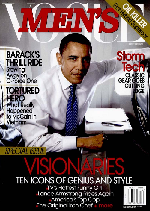 Barack Obama covers Mens Vogue Photo barack obama mens vogue cover Barack Obama covers Mens Vogue