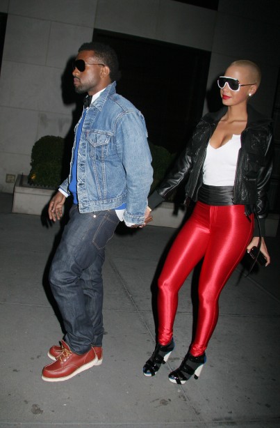 Kanye West & Amber Rose kanye west and amber rose 4 Kanye West With His New Girl Video Vixen Amber Rose