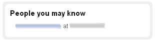 LinkedIn People you may know