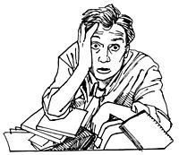 Drawing-of-overworked-accountant