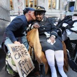 Labor Movement And An Organized College Walkout Add Support To Occupy Wall Street Protest All you need is love.