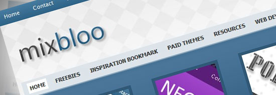 Post Image of Mix Bloo - Free Premium Blue Wordpress Theme