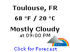 Click for Toulouse, France Forecast