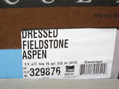 Cultured stone
