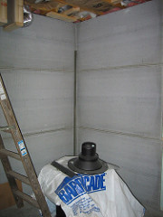 basement wood stove