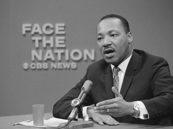 Martin Luther King on Face the Nation