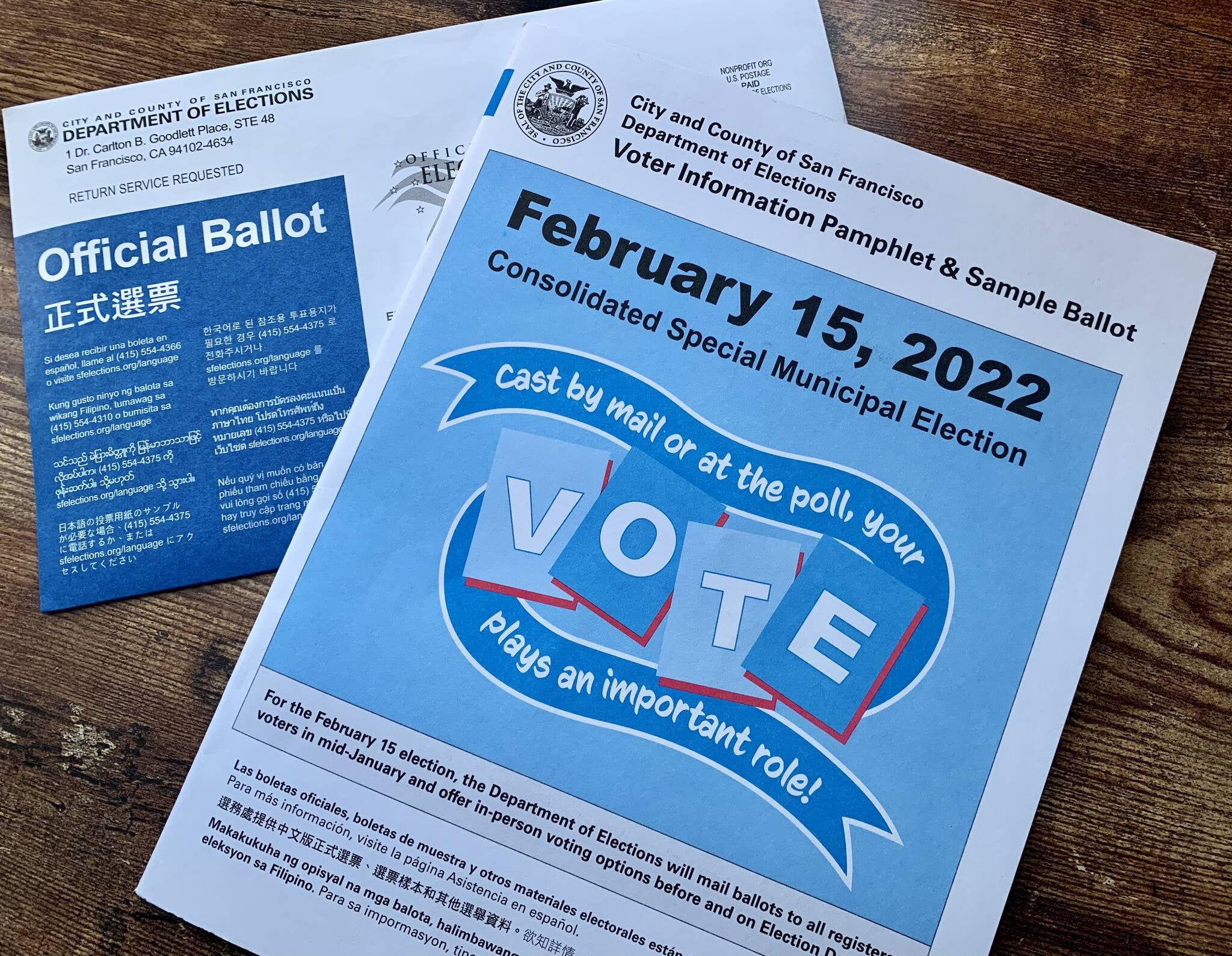 San Francisco Board of Education Recall Ballot