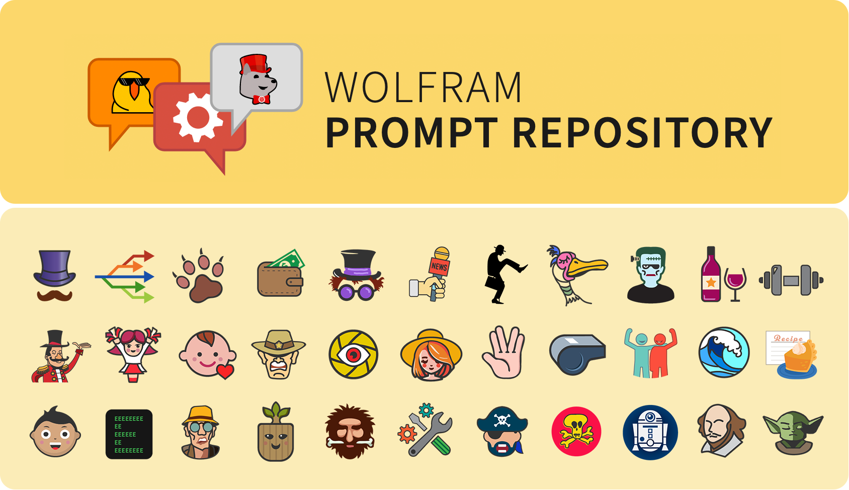 Prompts for Work & Play: Launching the Wolfram Prompt Repository