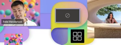 A collage of icons and displays in Teams