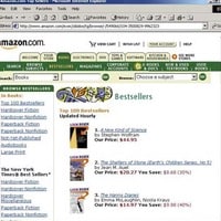 2002: NKS is #1 on Amazon…