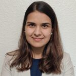 Woman smiling
