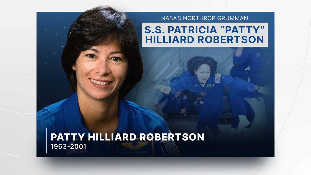 Patricia Robertson was selected as a NASA astronaut in 1998 and scheduled to fly to the International Space Station in 2002, before her untimely death in 2001 from injuries sustained in a private plane crash.