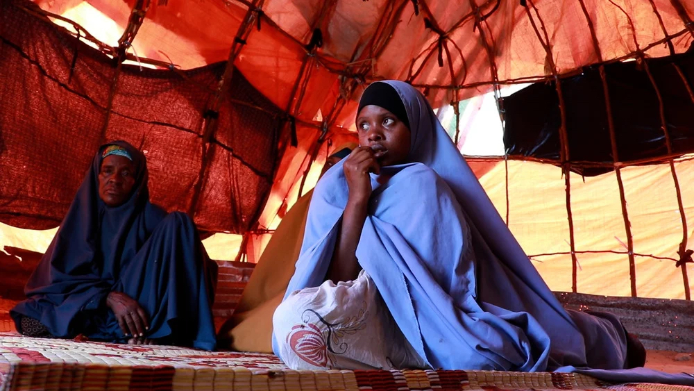 Amina Mohammed walked for two days and nights with her sick child looking for help. A week later, she still hadn't received any food aid.