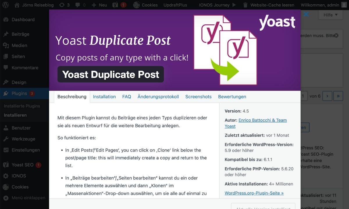 Plugins Duplicate Post