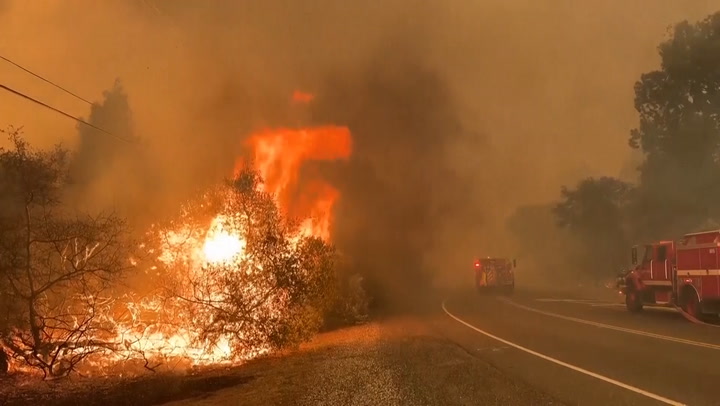 Northern California wildfire forces thousands to evacuate