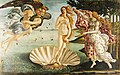 El nacimiento de Venus, obra de Botticelli (1484)