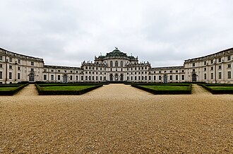 Nichelino'daki Stupinigi Palazzina di caccia, bir UNESCO Dünya Mirası'dır.