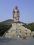 Buddha-Statue am Lingshan