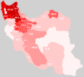 Turksprachige Bevölkerung (Azeri, Qashqai, Turkmenen etc.)