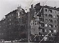I palazzi distrutti all'incrocio di via Graf Ignatiev e corso Ferdinando.