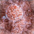 Himalayan pink salt at a Brazilian flea market