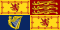 Royal Standard für den Gebrauch in Schottland