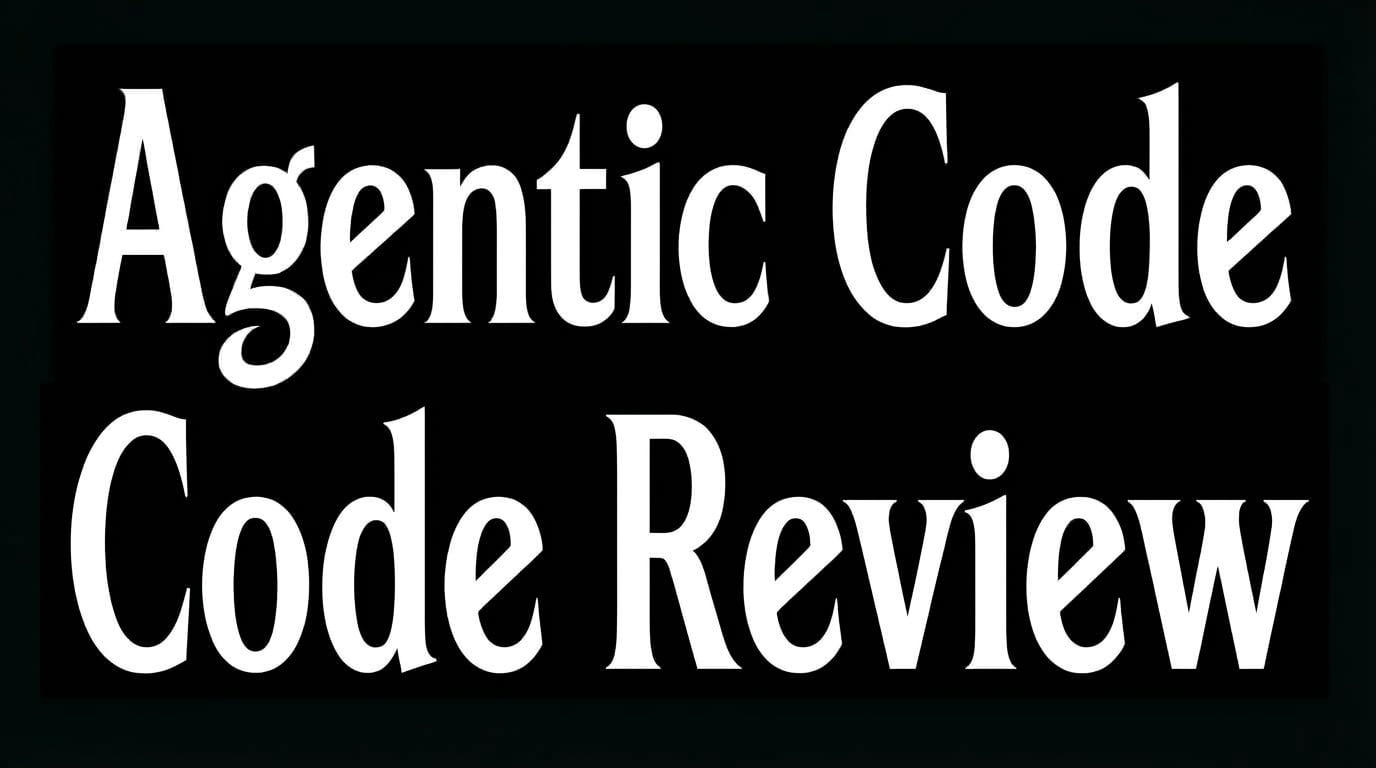 Agentic Code Review thumbnail