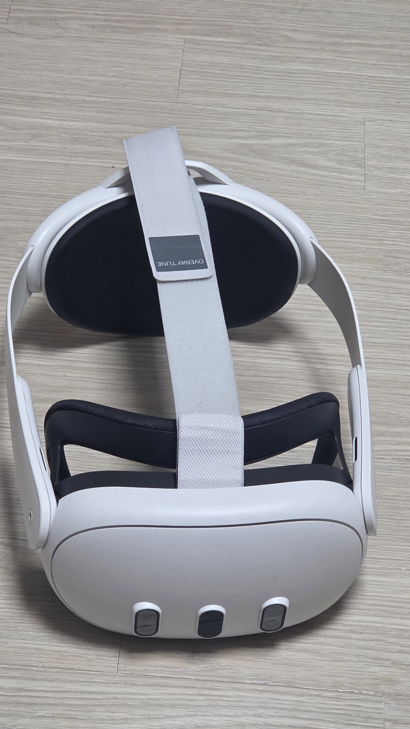 Meta Quest 3 with a lightweight strap